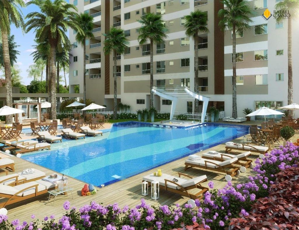 Apartamento Novo Frente Mar Com Piscina Em Home Club Penha  Exteriör bild